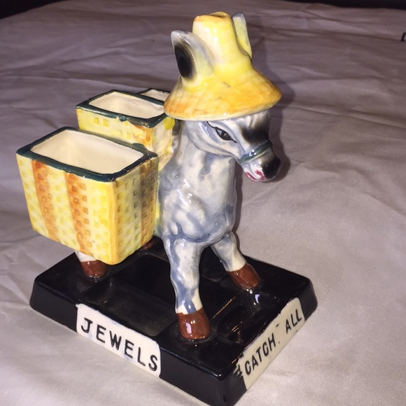 Vintage MCM Donkey Valet tray catch all